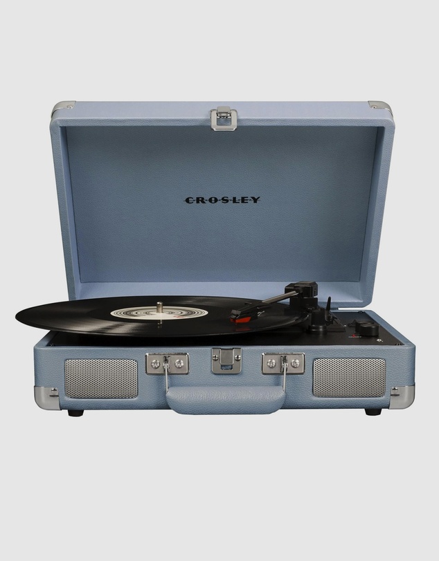 Crosley - Crosley Cruiser Bluetooth Portable Turntable - Tourmaline