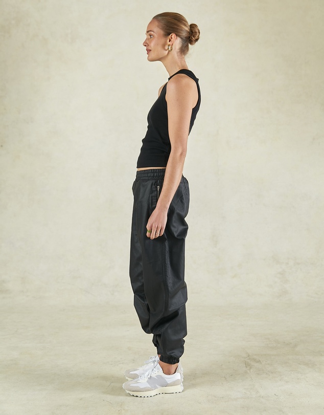 DRICOPER DENIM - Joey Black Rib Tank
