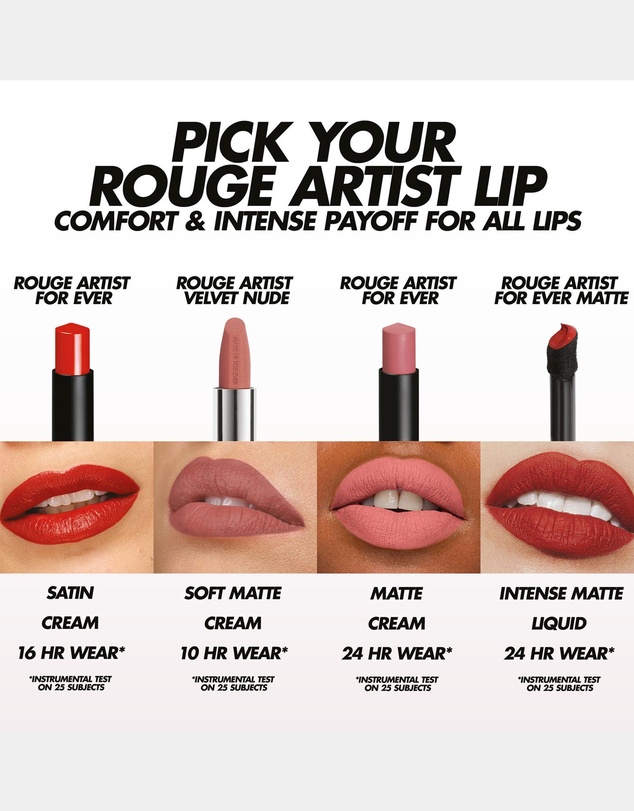 MAKE UP FOR EVER - Rouge Artist For Ever Satin Lipstick