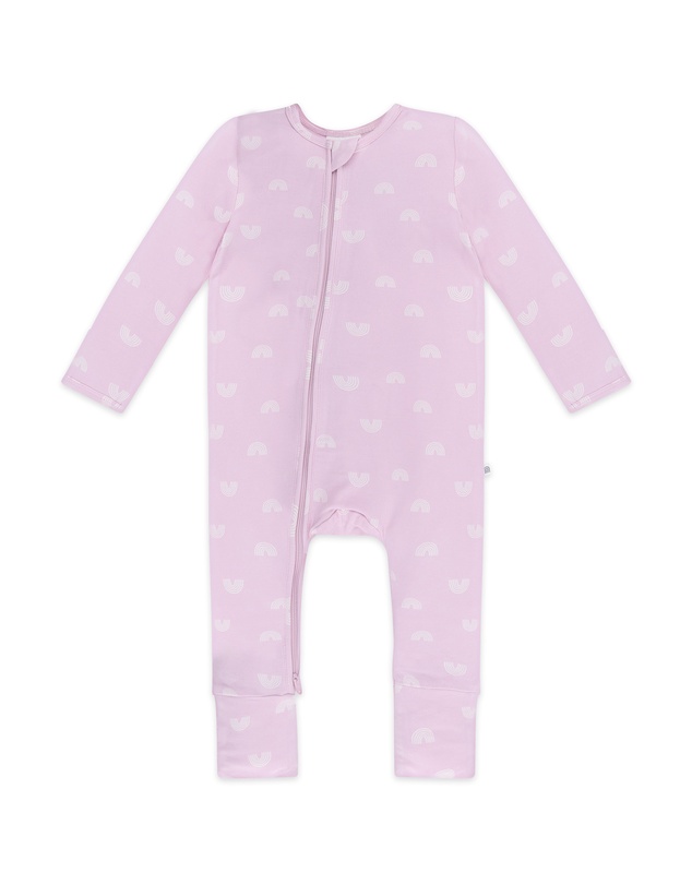 Kynd Baby - Day or Night Onesie in Lilac Rainbow