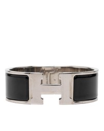 Pre-Loved by Azura Reborn - Pre-Loved Wide Enamel Clic Clac H Bracelet PM