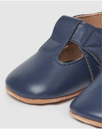 Purebaby - Leather T-Bar Prewalker Shoes - Babies