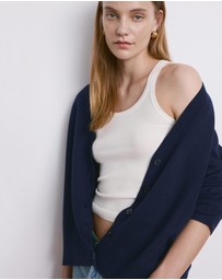 M.N.G - V-Neck Knitted Cardigan