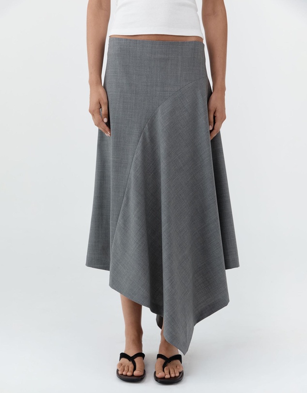 St. Agni - Wool Asymm Skirt