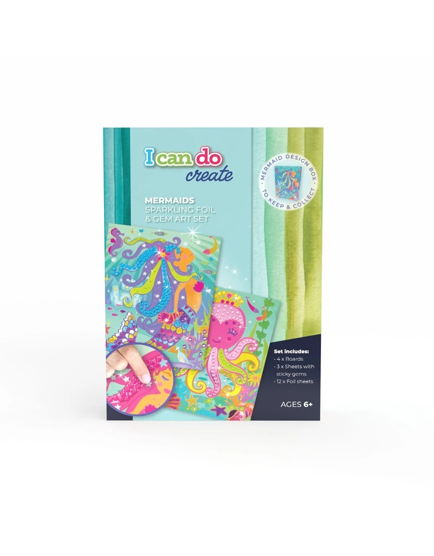 Icando - Sparkling Foil & Gem Art
