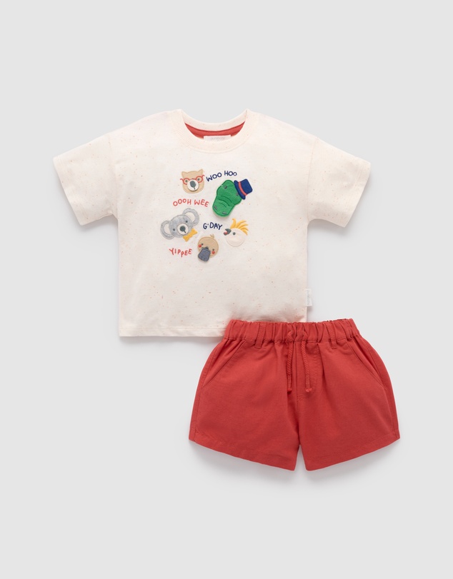 Purebaby - Christmas Party Chatter Set -Kids-Babies
