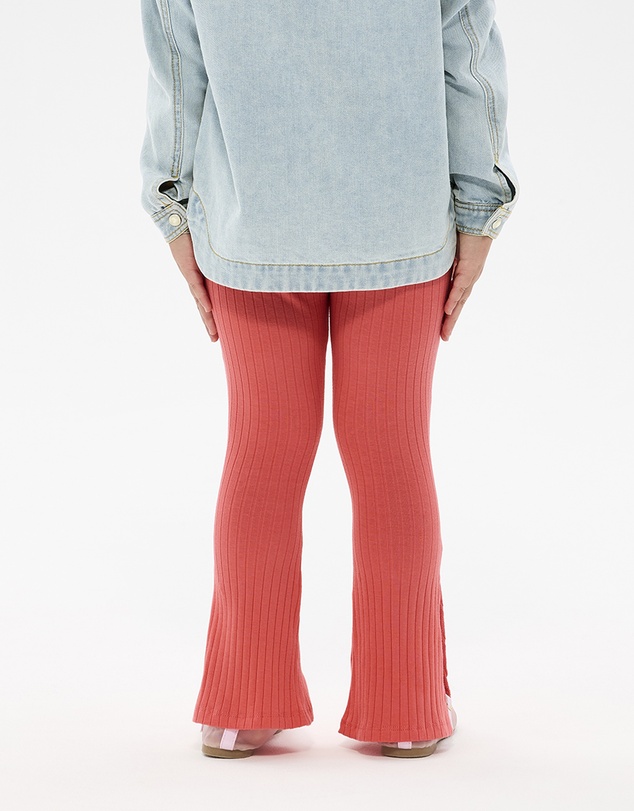 Rock Your Kid - Disco Flare Legging in Raspberry