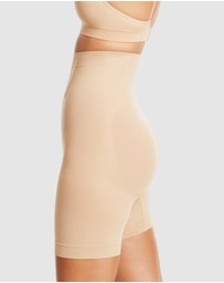 Ambra - It's a Cinch Hi Waisted Mid Thigh Short