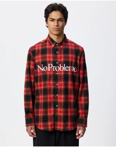 No Problemo - No Problemo Plaid LS Shirt