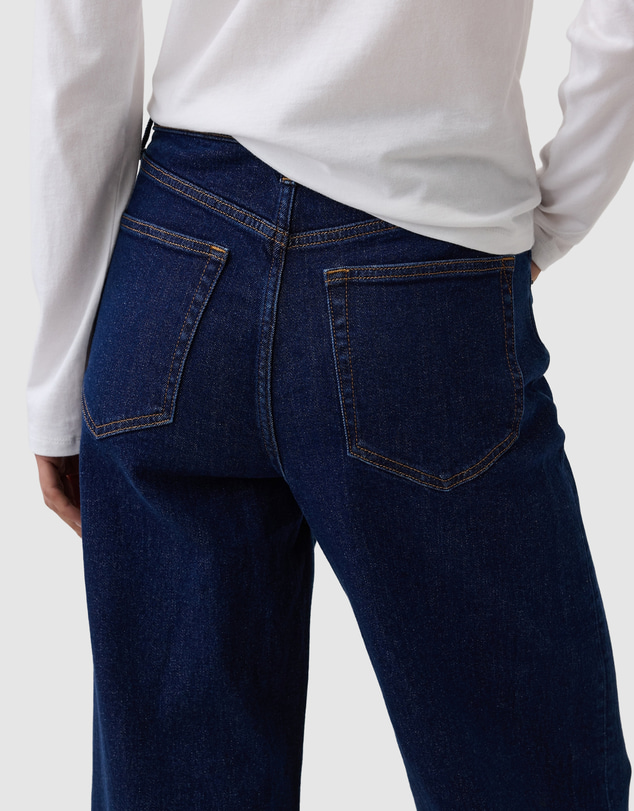 GAP - High Rise Stride Rinse Bluebell Jeans