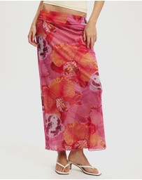 Cotton On - Mesh Midi Skirt