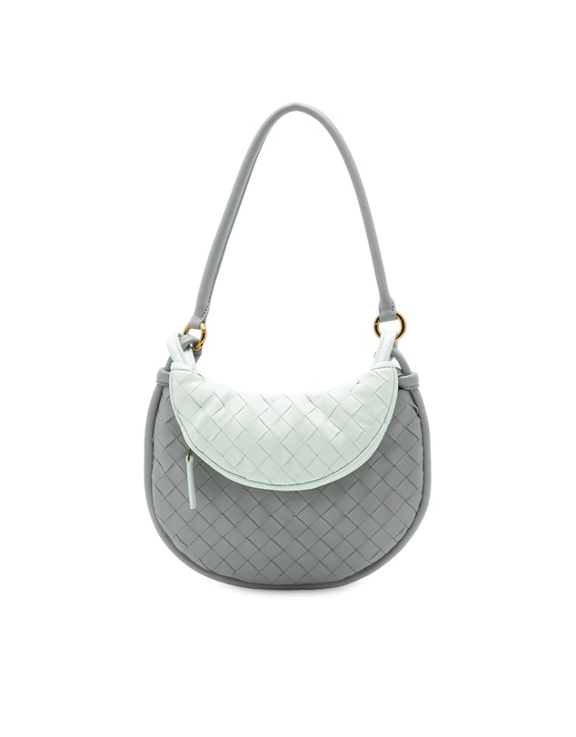 Pre-Loved by Azura Reborn - Pre-Loved Small Bicolor Lambskin Intrecciato Gemelli Bag
