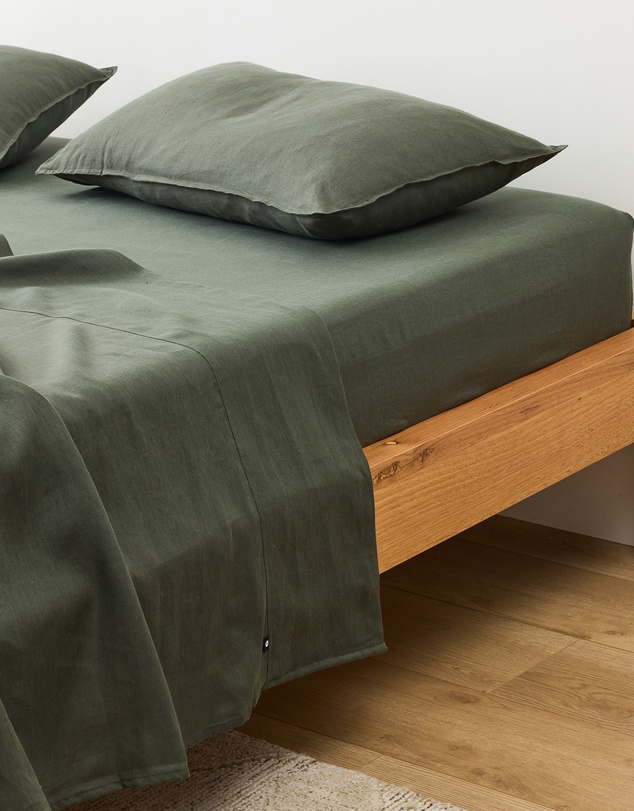 Sheet Society - Eve Linen Fitted Sheet Set