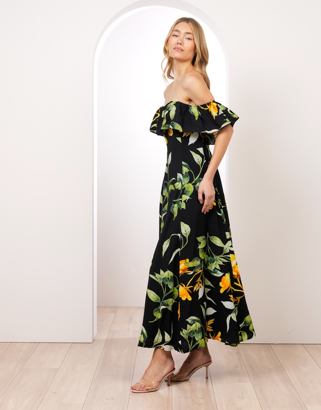 Pilgrim - Hugo Off Shoulder Maxi Dress