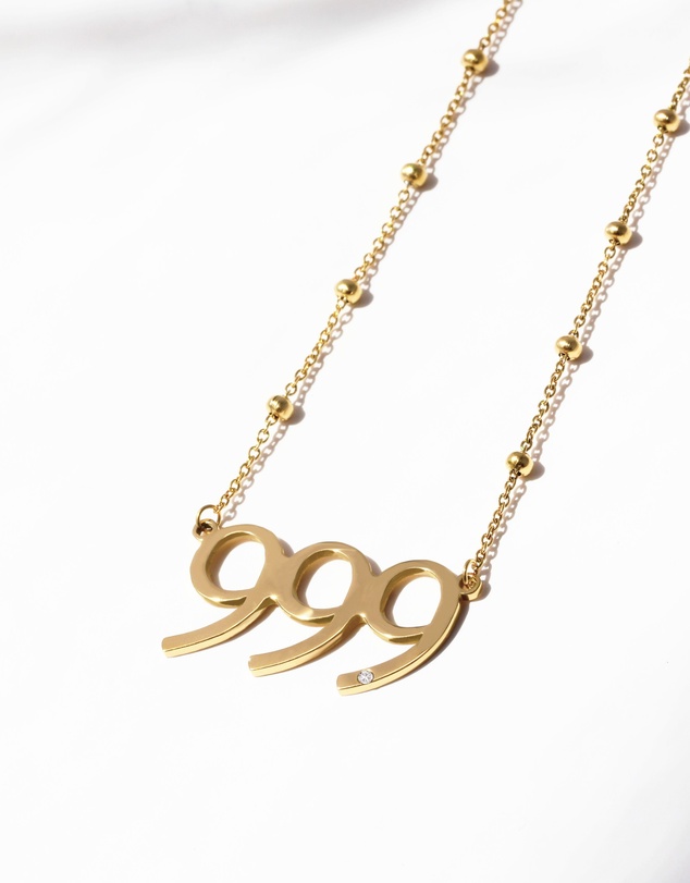 Jackie Mack - Triumph Necklace Angel Number 999