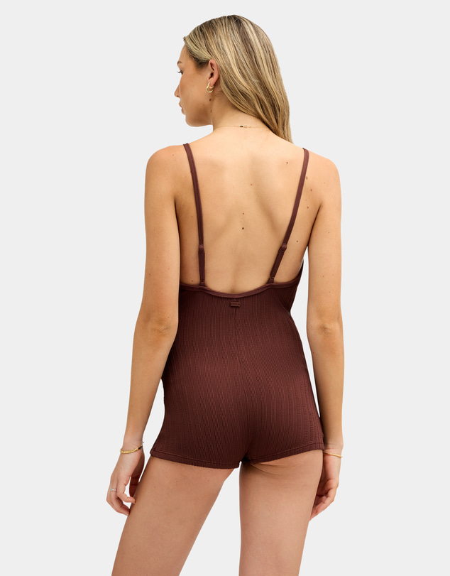 Roxy - Womens Roxy Love Boyleg One Piece Swimsuit