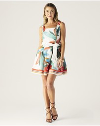 MOS The Label - Fiorina Print Mini Dress