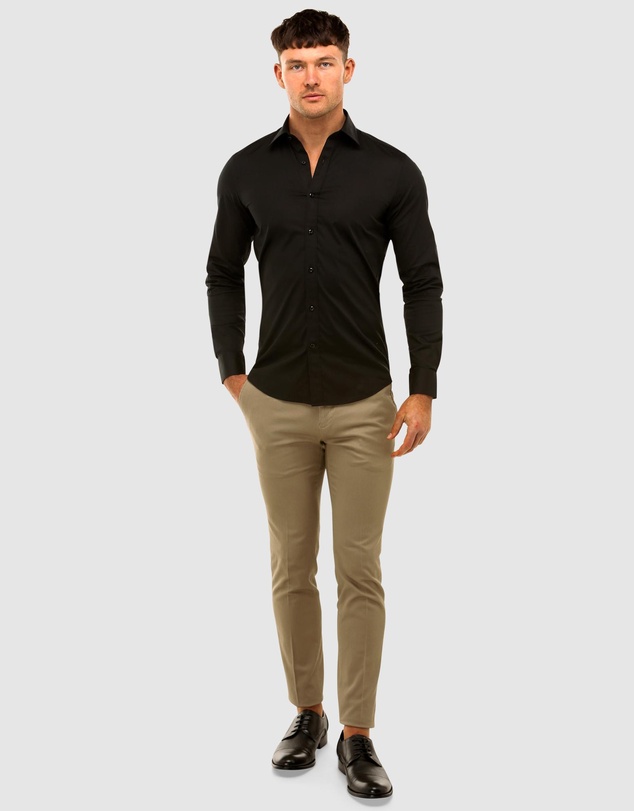 Brooksfield - Performance Reg Fit Business Shirt