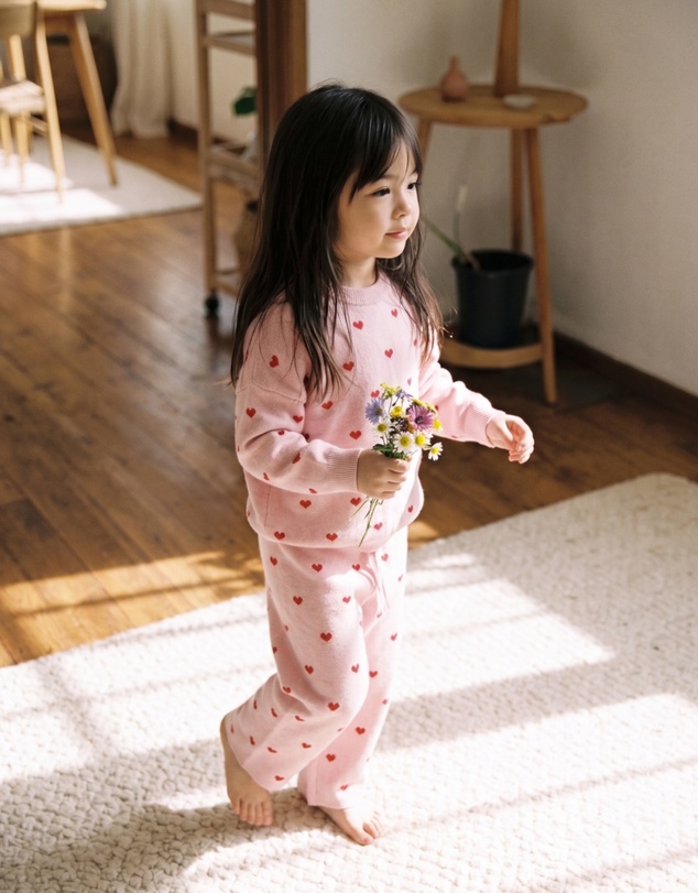 Sonne - Love Heart Knit Pant