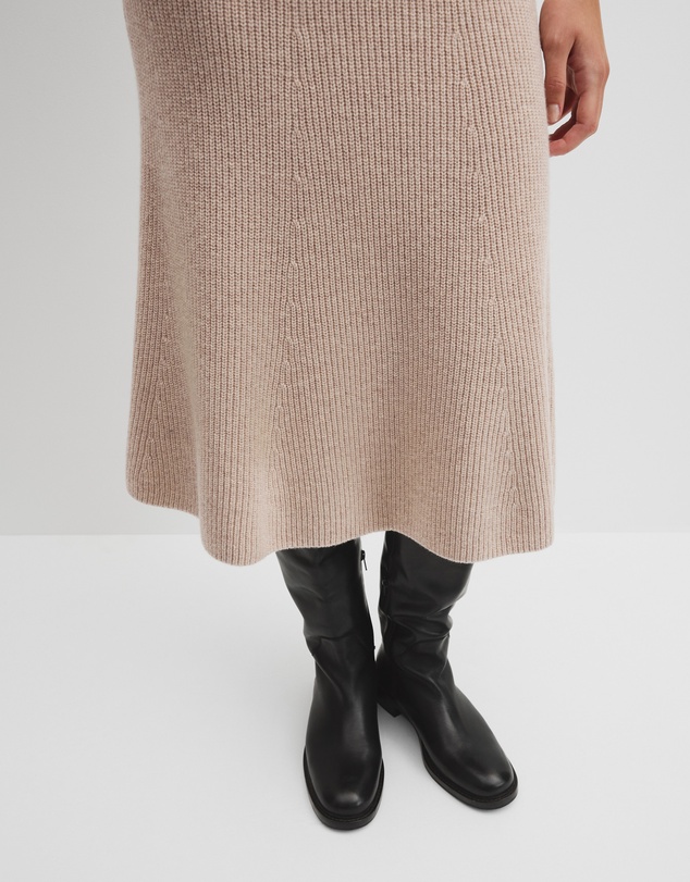 Country Road - Australian Cotton Blend Knit Midi Skirt