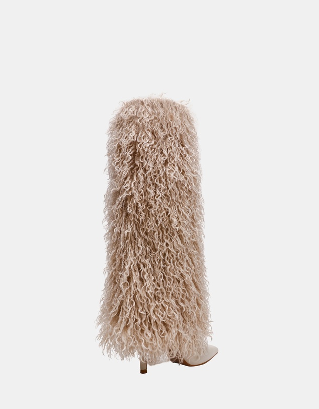 Steve Madden - Icon Off White Boots