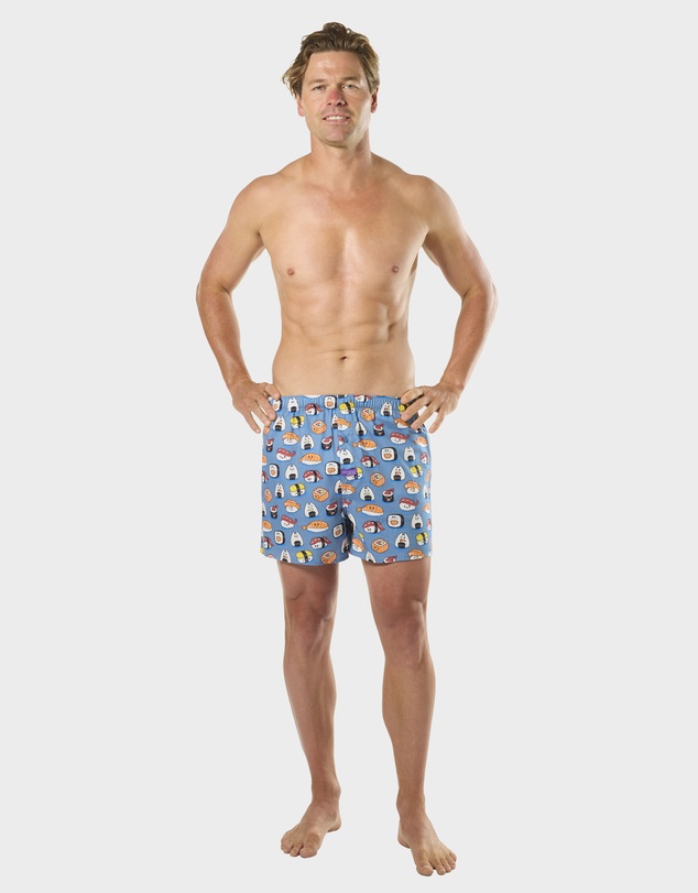 Mitch Dowd - Mens Kawaii Sushi Boxer Shorts 3 Pack - Multi