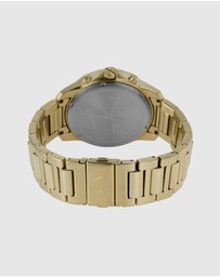 Armani Exchange - Gold-Tone Chronograph Watch