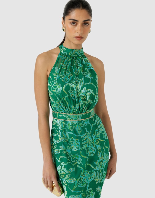 SACHA DRAKE - Tessa Halter Bias Dress