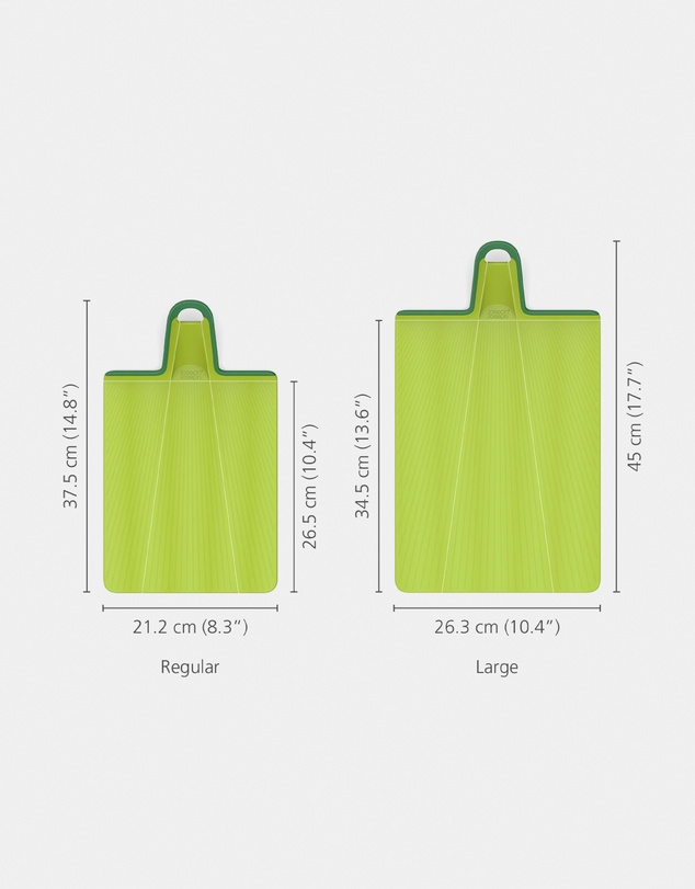 Joseph Joseph - Chop2Pot™ Plus Large Folding Chopping Board (Green)