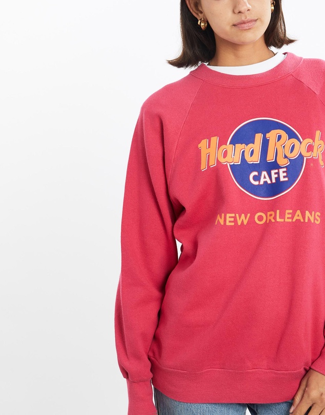 Vintage by The Real Deal - Pre Loved - Vintage 90s Hard Rock Cafe Sweatshirt