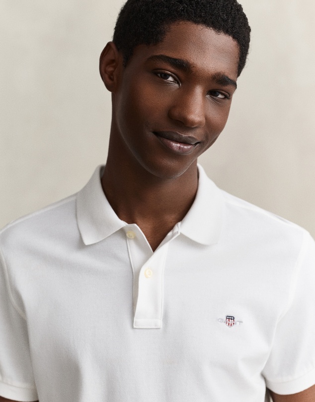 Gant - Slim Fit Shield Piqué Polo Shirt