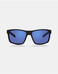 Eclectics - Christopher Black Matte Sunglasses - Polarised
