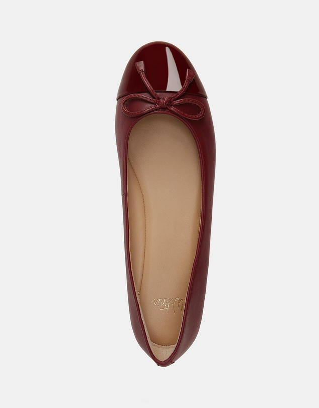 Wittner - Amelia Casual Flats Wine Leather