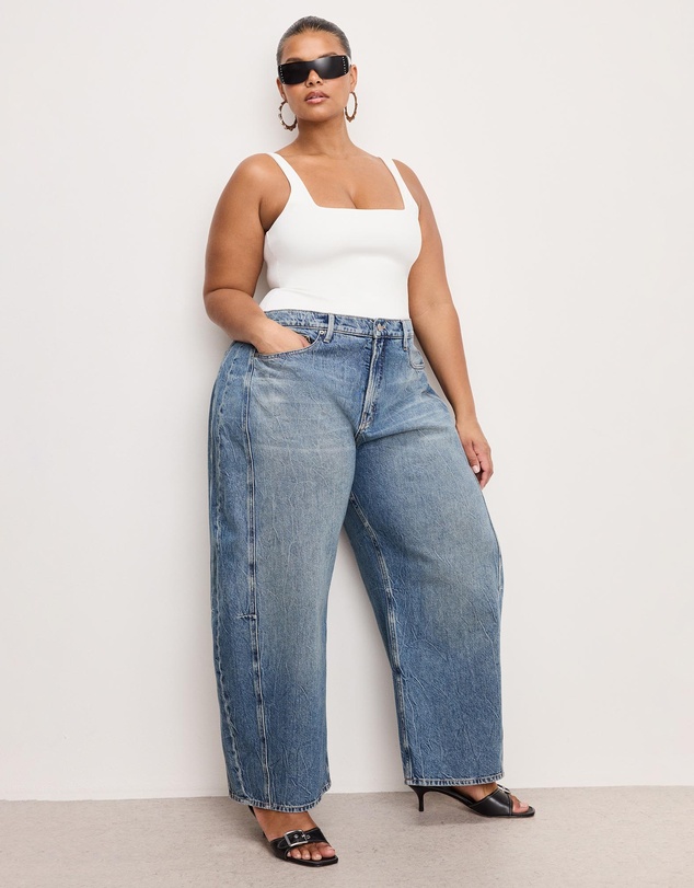 Good American - Good Extreme Barrel Jeans