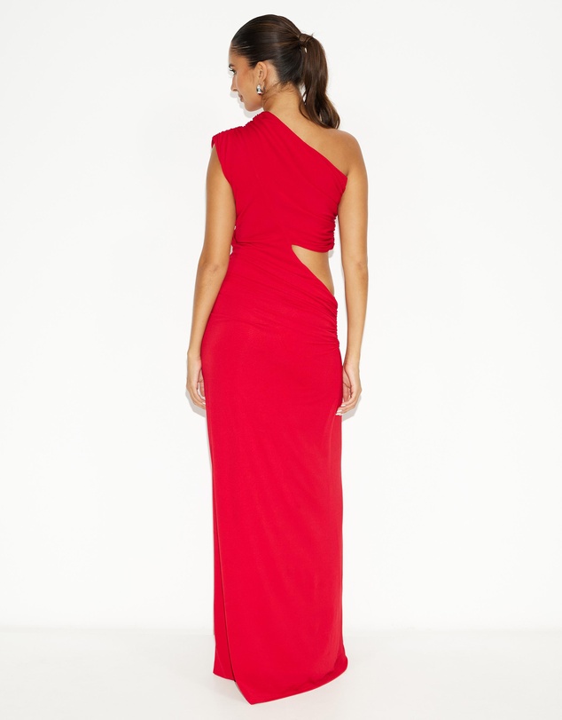 Dazie - Shoreline One-Shoulder Maxi Dress
