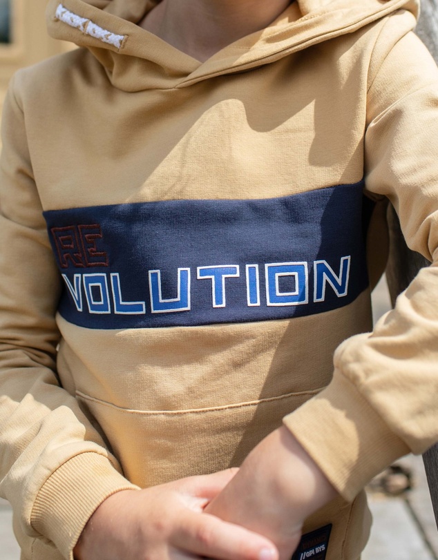Quapi - Kevin Hoodie with Pouch Pocket - Kids-Teens