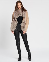 West 14th - Spring Street Shearling Coat
