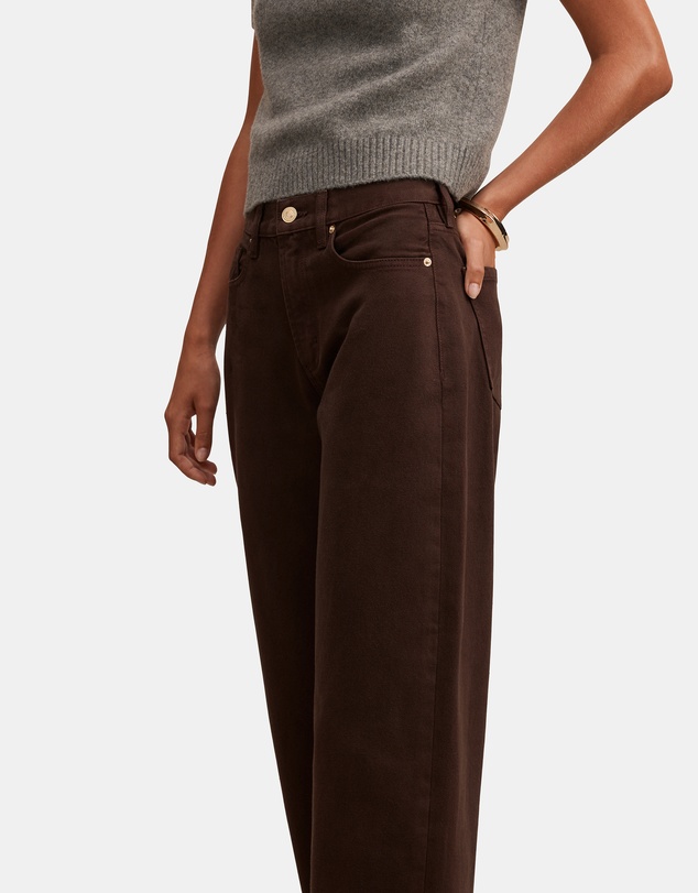 Forever New - Emma Mid Rise Barrel Jeans