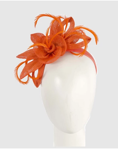 Max Alexander - Sinamay Flower Racing Fascinator