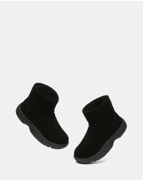 EVERAU - Australian Shepherd Ugg Salma Mini Cow Suede Upper UGG Boots