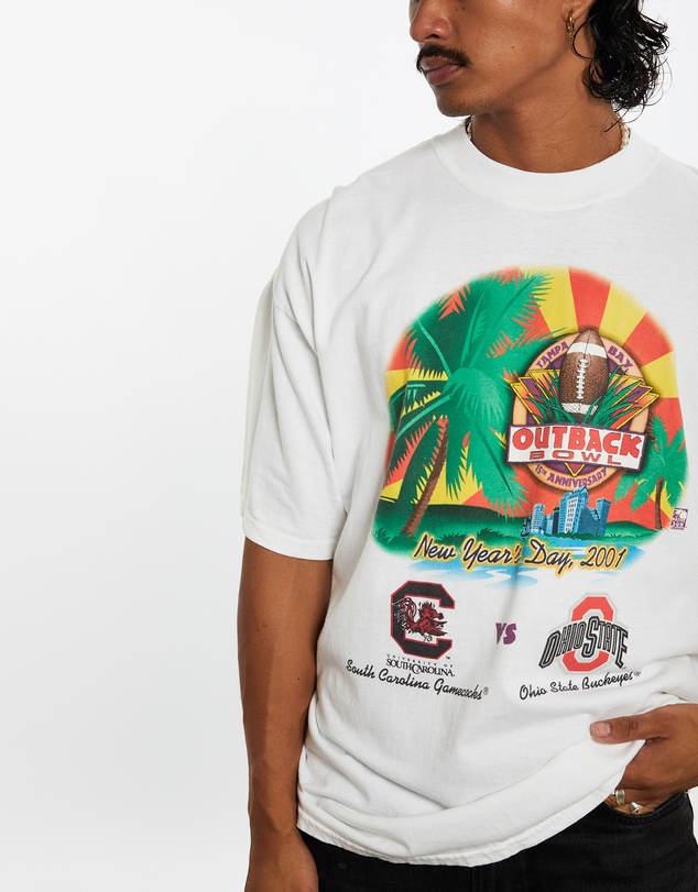 Vintage by The Real Deal - Pre Loved - Vintage Gamecocks v Buckeyes Tee