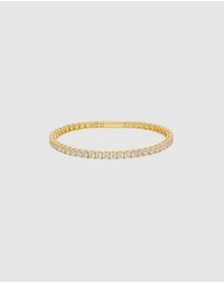 Georgini - Selena 3mm Tennis Bracelet Gold Small 16.5cm