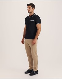SABA - Ted Textured Cotton Polo