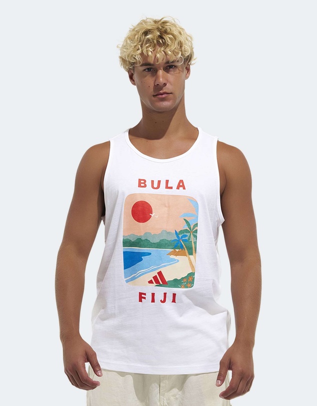 adidas Sportswear - FIJI POSTER GRAPHIC TANK Mens