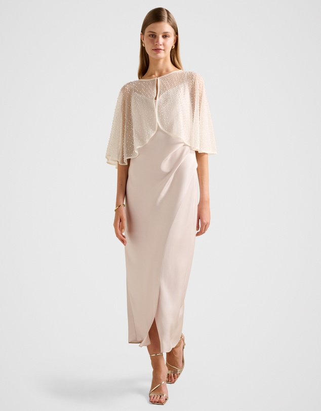 Forever New - Louise Pearl & Bead Cape