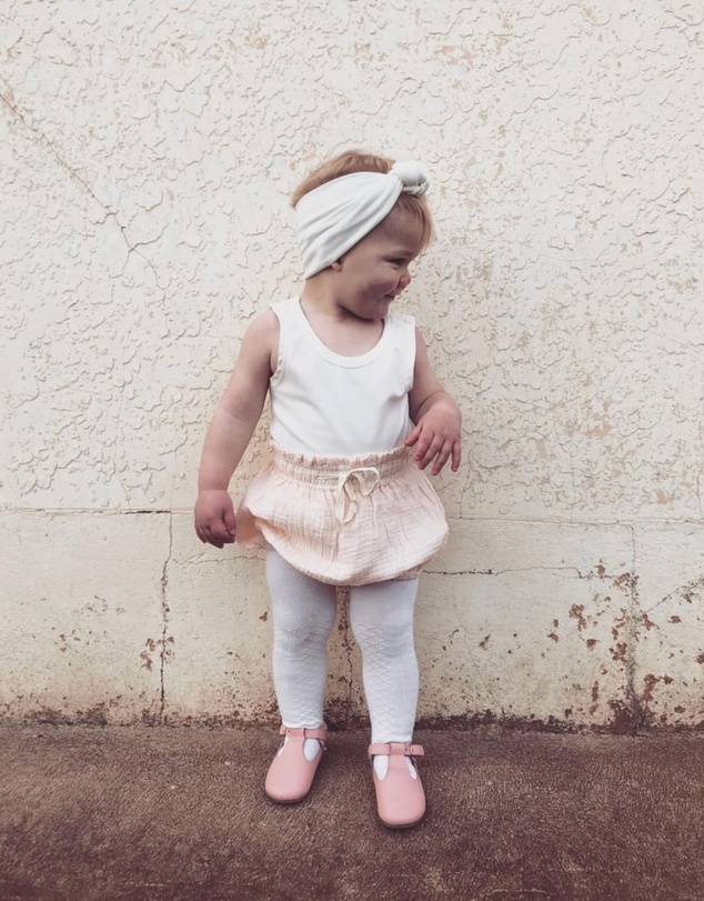 WITH LOVE FOR KIDS - Cotton Muslin Paperbag Shorts - Babies - Kids