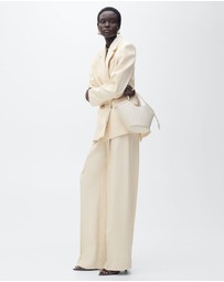 M.N.G - Suki Pleated Wideleg Suit Trousers