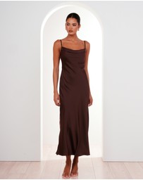 Pilgrim - Natalie Cowl Neck Maxi Dress