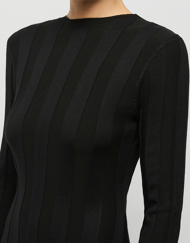 FRIEND of AUDREY - Long Sleeve Knit Dress