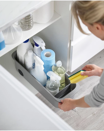 Joseph Joseph - CupboardStore™ Easy-access Storage Caddy (Grey)